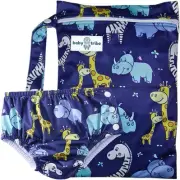 Reusable Swim Nappy with BONUS Wet Bag X-LARGE 13-16kg (18-36mths/Size 2-3) P...