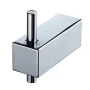 ECKOREA® Polished Chrome Robe & Towel Hook ECK-340O Durable Zinc Alloy Screw-in
