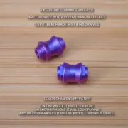 Benchmade 940-1 Osborne 2pc Titanium Standoff Spacer Set Anodized MATT BLURPLE