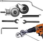 Electric Drill Shears - Tin Cutter Drill Attachment - Multi-Purpose Compact Scissors Tool Precise Ergonomic Safe for Automotive Repair Pipe Electrical Work