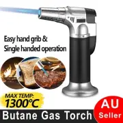 Refillable Butane Gas Blow Torch Soldering Welding Burner Baking Lighter Frame