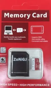 Zonigj 1 TB High Speed High Performance MicroSD Memory Card with Adaptor