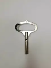 Nickeled French Style Key #8 4.25mm New Mantel Wall Clock Parts