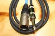 Conquest RA3MN 20' 1/4" Mono to Male XLR Cable RA3MN 20