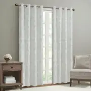 Sun Smart Amelia Jacquard Paisley Blackout Curtain Panel