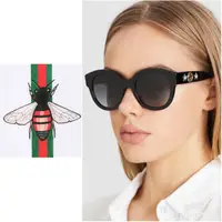 在飛比找蝦皮購物優惠-【皮老闆】二手真品 GUCCI 蜜蜂 太陽眼鏡 眼鏡 鏡框 