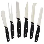 Cheese Knife Set w/ POM handle (12 Set)