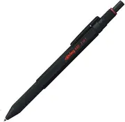 Rotring 600 series 3 in 1 Multi pen (Black, Red ballpoint pen with Pencil 0.5mm) Black body