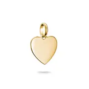 Buy Connect Charm heart Gold by Thomas Sabo online - THOMAS SABO Australia