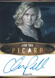 Star Trek Picard Season 2 & 3 AB Exclusive Bordered Autograph Alison Pill as Dr.