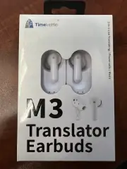 Timekettle M3 Language Translator Earbuds, Two-Way Translator Device (Brand New)