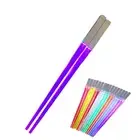 Glow Chopsticks Food Grade 9 Colors Changing LED Light Up Chopsticks