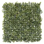 20" Artificial Faux Yellow pittoso Leaf Privacy Fence Screen Decor Panel Hedge
