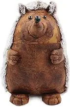 Lesser & Pavey Faux Leather Hedgehog Doorstop, Brown, one Size