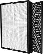 RAHBI Filter and Activated Carbon Filter Set Replacement for WA-3001FS Air Purifier Leisurely