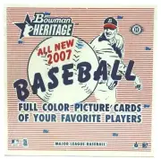 2007 Bowman Heritage Baseball Hobby Box