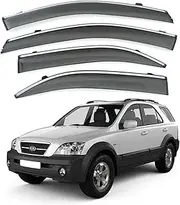 Compatible for Kia Sorento 2002 2003 2004 2007 2008 Side Window Visor Sun Rain Shield Guard Weather Vent Deflectors
