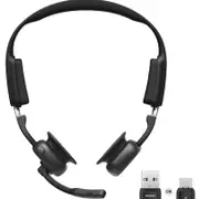 Shokz OpenMeet UC Wireless Bone Conduction Headset - Black