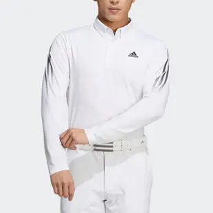 ＊立航高爾夫＊Adidas performance 男長袖上衣 #HA3124 ,白