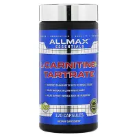 在飛比找iHerb優惠-[iHerb] ALLMAX 左旋肉堿+酒石酸，120 粒