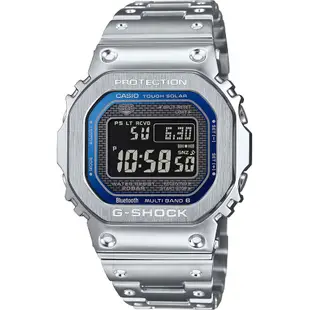 CASIO 卡西歐 G-SHOCK 全金屬太陽能藍芽手錶 GMW-B5000D-2