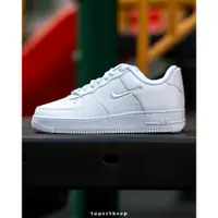 在飛比找蝦皮購物優惠-Nike Air Force 1立體 小LOGO 倒勾 女款