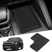 Center Console Wireless Charging Protective Mat for 2024 2025 Toyota Land Cruiser Prado 250 J250 LC250 Accessories Silicone Non-Slip Pad Interior (Only Fit for Wireless Charging, Left-Hand Drive)
