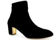 Rupert Sanderson Women's W17 60MM Fernie Bootie Velvet Black EUR Size 37