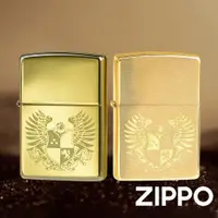 在飛比找蝦皮商城優惠-ZIPPO 黑道律師文森佐(黃銅鏡面／拉絲紋路) 防風打火機