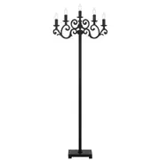 Emporia Floor 5 Lamps Black - EMPORIA FL-BK