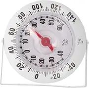 KONTONTY Practical Indoor Thermometer Gauge with Mechanical Pointer for Accurate Measurement Home and Outdoor Environments No Batteries Required User Friendly Design