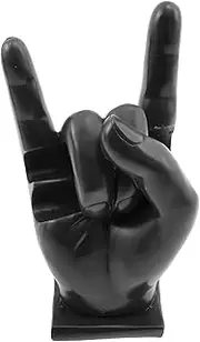 DNAMYJME Drumstick Holder Creative Rock Hand Drum Stick Holder Stable Drumstick Display Funny Drumstick Display Show Stand Decorative Drumstick Display Holder for Drummers(Black)