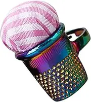 Daily Use Pin Cushion Reusable Wear Resistant Needle Cushion for Embroidery Supplies Creative Design for Sewing Cross Stitch Quilting and DIY Projects