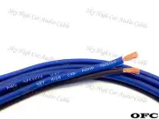 200' feet OFC TRUE 14 Gauge AWG BL/BK Oxygen Free Speaker Wire Car Home Audio