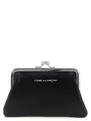 [Comme Des GarçOns Wallet] Comme Des GarçOns Wallet-Kiss Clasp Portafogli Nero-Donna OS