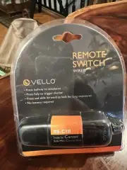 Vello RS-C1II Wired Remote Switch Wired Made for Canon Sub-Mini Connection