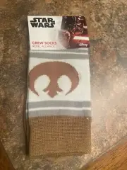 Culturefly Disney Star Wars Hoth Rebel Alliance Crew Socks