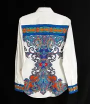 Robert Graham THE PLEIADES Small LIMITED EDITION $398 NWT Classic Fit S