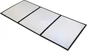 Folpus 3 Way Magician Mirror, Magician Props Games Toy, Portable Party Novelty Accessory Unique for Card Tricks Folding Mirror, Fold 21cmx28cmx0.9cm