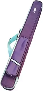 TYZYAGPGNL Pool Cue Case 1/2 Jointed Cue Case 4 Holes Padded Snooker Cue Storage Pouch Snooker Accessories