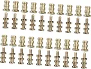 Healeved Connector Dowels for Table Leaves 20 Sets Precision-Made Dowel Aligners Easy to Use for Home Table Repair