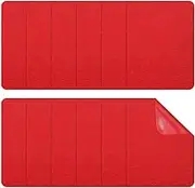 uxcell Iron-on Patches 95 x 125mm, 12 Pack Fabric Repair Patches Cotton Iron on Patch for Clothes Repair Decorating Kit, Red