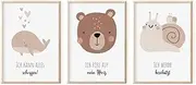 I Affirmation Pictures | Set of 3 DIN A4 Poster Set | Pictures for Children's Room | Children's Room Poster | Decorative Pictures Children's Room | Baby Room Decoration | Wall Poster Premium (Affirmations Set V5)