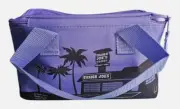 BRAND NEW TRADER JOE'S MINI INSULATED TOTE LUNCH BAG - Lavender -(DR)