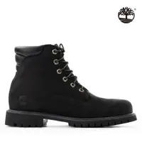 在飛比找ETMall東森購物網優惠-Timberland 男款黑色磨砂皮革6吋靴6939R001