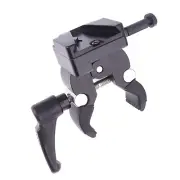 V-Mount Battery Adapter with Super Clamp Pliers for Light Stand Pipe Tripod Rod