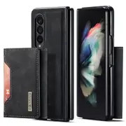 Phone Case For Samsung Galaxy Z Fold3 5G Case Magnetic Absorption Wallet Phone Case Cover