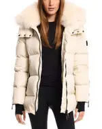 Sam. Scarlett Shearling Trim Puffer Coat