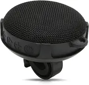 [Jectse] Bike Speaker, IP67 Waterproof Portable Speaker with Cycling Mount, Dual Pairing Wireless Bluetooth Speaker, 8W Surround Sound, Sporty Style for Outdoor Activities (Black)