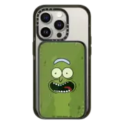 PowerThru Power Bank Power Bank MagSafe Compatible Pickle Rick Mask PowerThru Power Bank